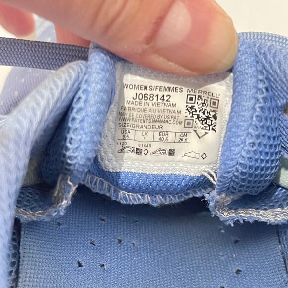 Merrell Morphlite Road Running Shoes Women's 9.5 Blue Cushion Comfy Low Top - Picture 4 of 12